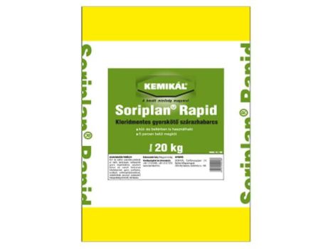 Soriplan rapid 20kg gyorskötő habarcs (48db/raklap)